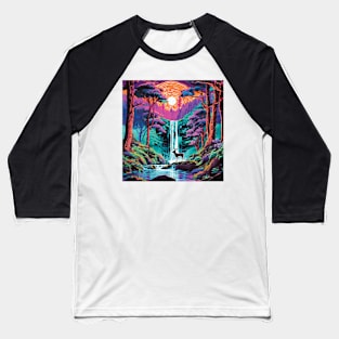 Fantasy Nature Scene Baseball T-Shirt